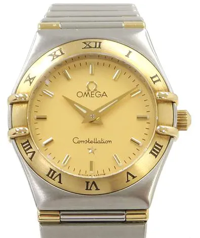 Omega Constellation Quartz 25mm Yellow gold and stainless steel Gold