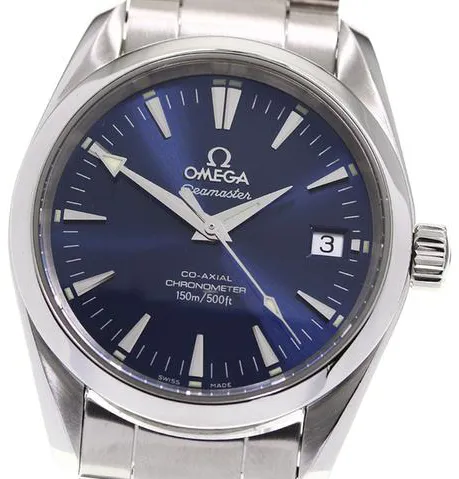Omega Aqua Terra 2504.80 36mm Stainless steel Blue