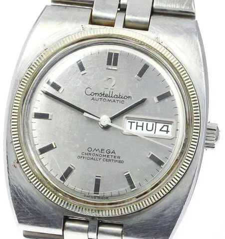Omega Constellation Day-Date 168.045 36mm Silver Silver