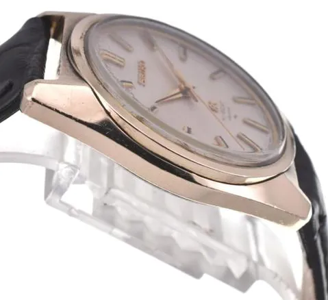 Seiko Hi-Beat 4520-8000 36mm Yellow gold and Stainless steel Silver 3