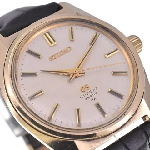 Seiko Hi-Beat 4520-8000 36mm Yellow gold and Stainless steel Silver 7