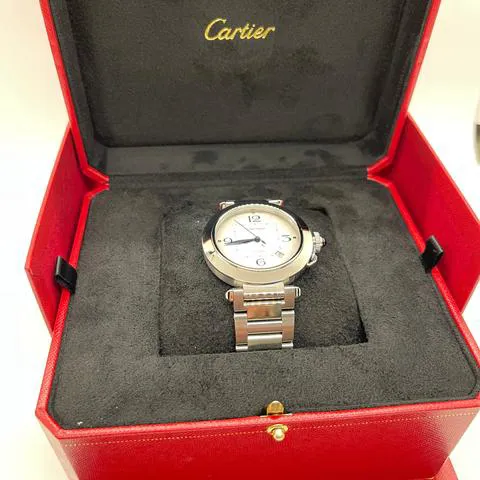 Cartier Pasha WSPA0009 41mm Stainless steel Silver 9