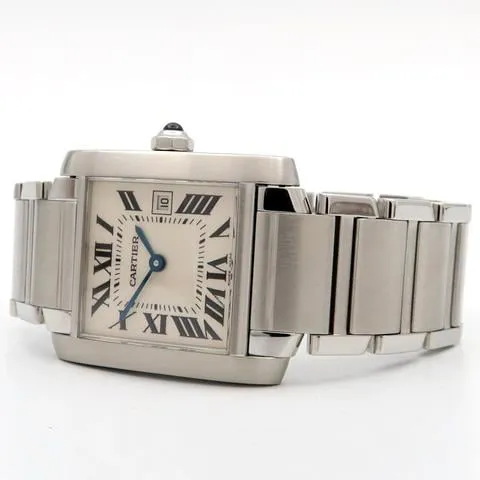 Cartier Tank Française W51011Q3 25mm Stainless steel Silver