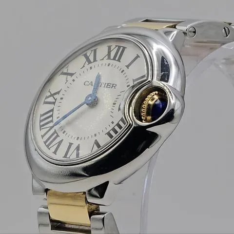 Cartier Ballon Bleu 28mm W69007Z3 28mm Yellow gold and Stainless steel Silver 1