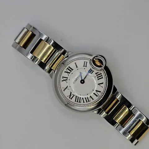 Cartier Ballon Bleu 28mm W69007Z3 28mm Yellow gold and Stainless steel Silver 4