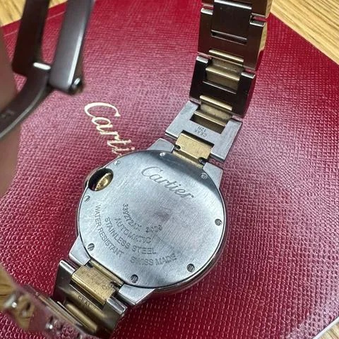 Cartier Ballon Bleu 33mm W2BB0002 33mm Yellow gold and Stainless steel Silver 2