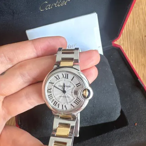 Cartier Ballon Bleu 33mm W2BB0002 33mm Yellow gold and Stainless steel Silver 7