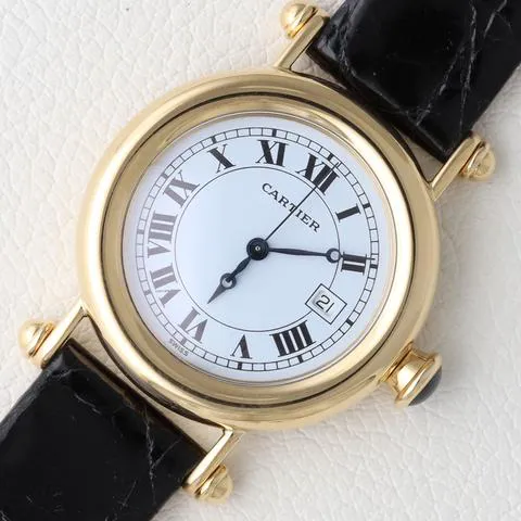 Cartier Diabolo 14200 32mm Yellow gold White