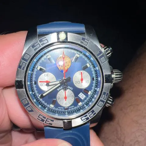 Breitling Chronomat 44 44mm Stainless steel Blue 11