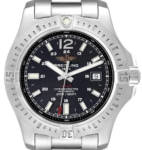 Breitling Colt Automatic A1738811/BD44 44mm Stainless steel Black