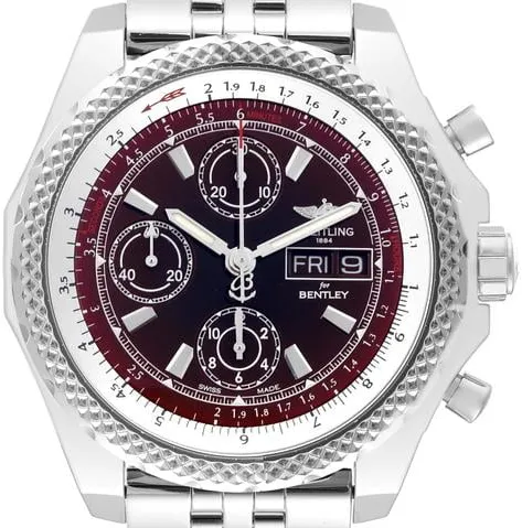 Breitling Bentley A13362 45mm Stainless steel Red