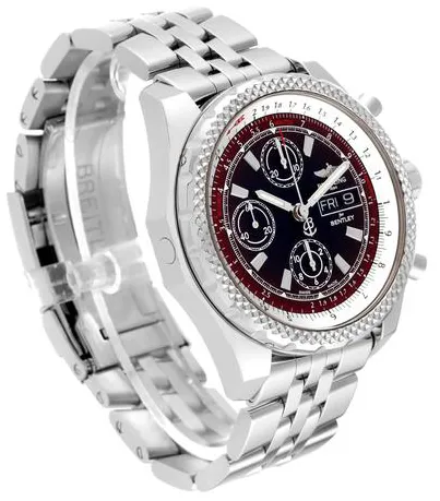 Breitling Bentley A13362 45mm Stainless steel Red 4