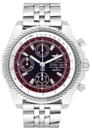 Breitling Bentley A13362 45mm Stainless steel Red 11