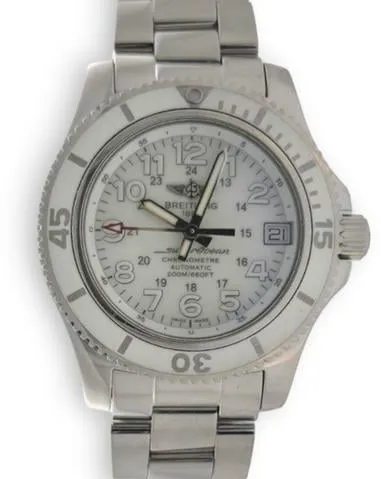 Breitling Superocean A17312D2/A775/179A 36mm Stainless steel White