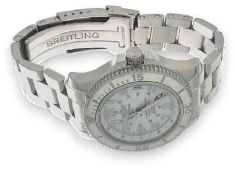 Breitling Superocean A17312D2/A775/179A 36mm Stainless steel White 2