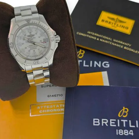 Breitling Superocean A17312D2/A775/179A 36mm Stainless steel White 6