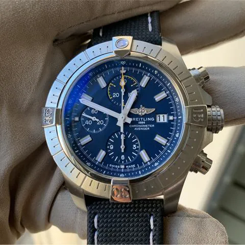 Breitling Avenger A13317101C1A1 45mm Stainless steel Blue 7