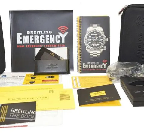 Breitling Emergency V76325 51mm Titanium Black 5