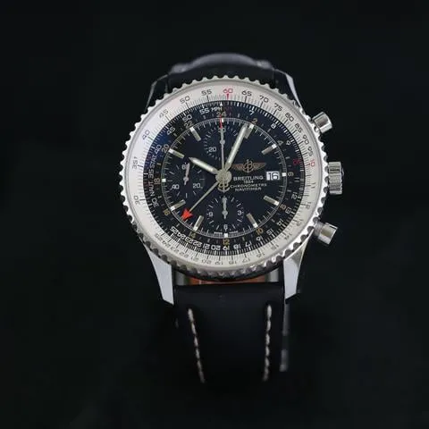 Breitling Navitimer World A2432212/B726 46mm Stainless steel Black