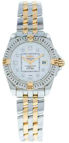 Breitling Cockpit Lady B7135612/A583 Yellow gold and Stainless steel White 1