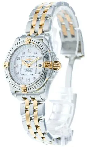 Breitling Cockpit Lady B7135612/A583 Yellow gold and Stainless steel White 2