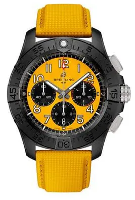 Breitling Avenger SB0147101I1X1 44mm Black ceramic Yellow