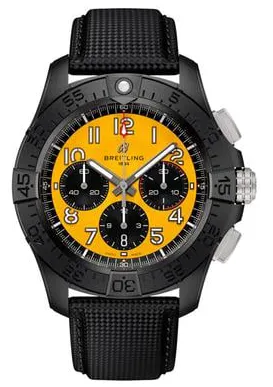 Breitling Avenger SB0147101I1X2 44mm Black ceramic Yellow