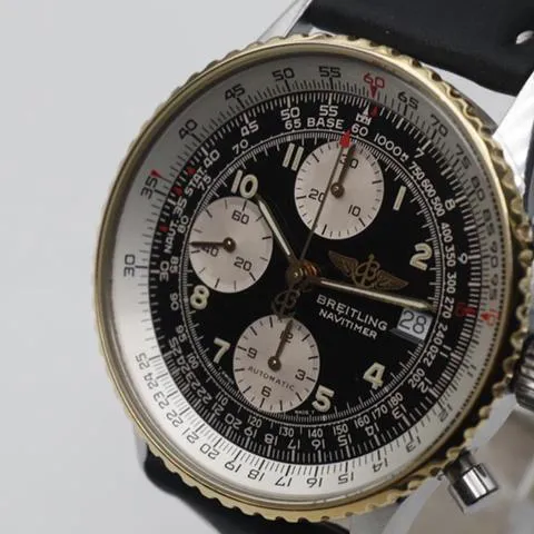 Breitling Navitimer B13019 41mm Yellow gold and Stainless steel Black