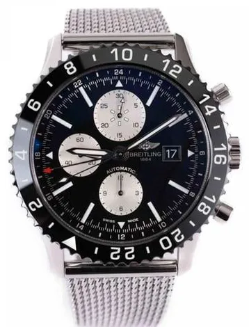 Breitling Chronoliner Y2431012 46mm Stainless steel Black