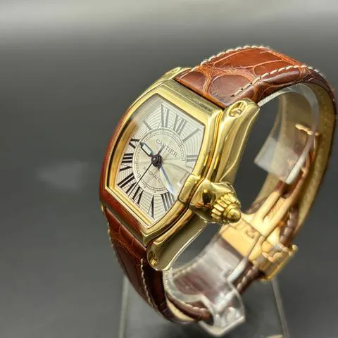 Cartier Roadster 2524 37mm Yellow gold Silver 3