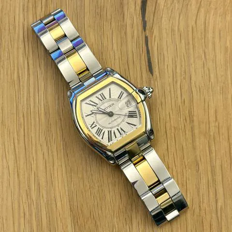 Cartier Roadster 2510 37mm Yellow gold and stainless steel Silver 1