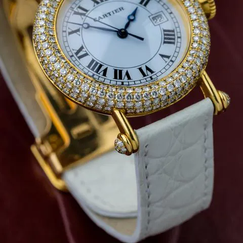 Cartier Diabolo 1430 35mm Yellow gold White 5