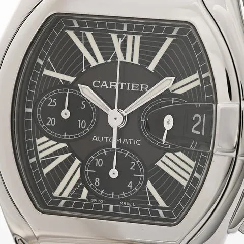 Cartier Roadster 2618 40mm Stainless steel Black 3