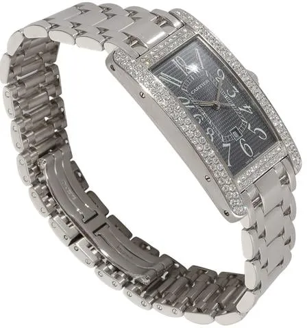 Cartier Tank Américaine 2490 22.5mm White gold Gray