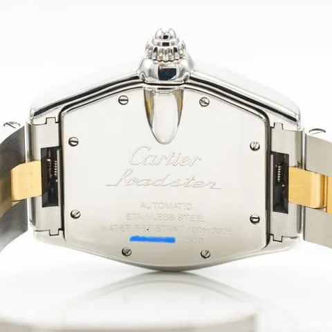 Cartier Roadster 2510 37mm Yellow gold and stainless steel Silver 10