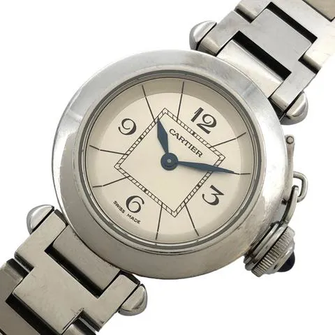 Cartier Pasha W3140007 27mm Stainless steel Silver