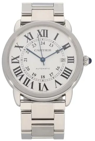 Cartier Ronde Solo de Cartier W6701011 42mm Stainless steel White