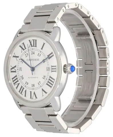 Cartier Ronde Solo de Cartier W6701011 42mm Stainless steel White 1