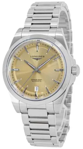 Longines Conquest 38mm Stainless steel Champagne 1