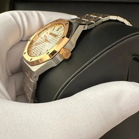 Audemars Piguet Royal Oak 15550SR.OO.1356SR.01 37mm Yellow gold and Stainless steel Silver 5