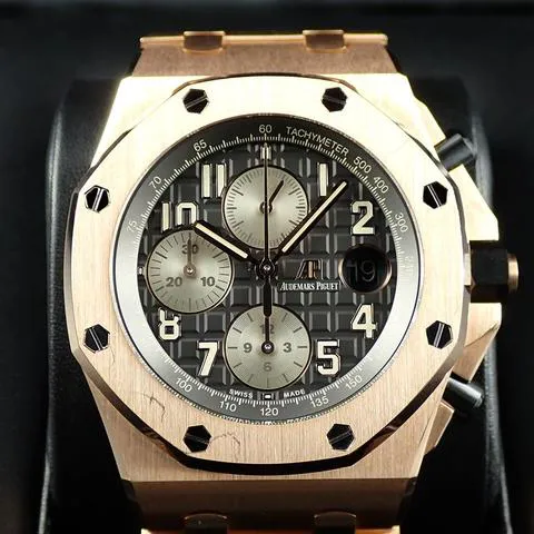 Audemars Piguet Royal Oak Offshore 26470OR.OO.1000OR.02 42mm Rose gold Gray