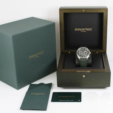 Audemars Piguet Code 11.59 26393ST.OO.A056KB.01 41mm Stainless steel Green 5