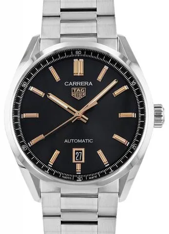 TAG Heuer Carrera WBN2113.BA0639 39mm Stainless steel Black