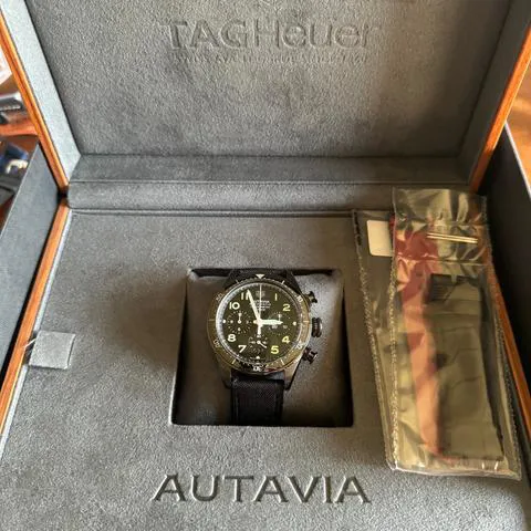 TAG Heuer Autavia CBE511C.FC8280 42mm Stainless steel Black