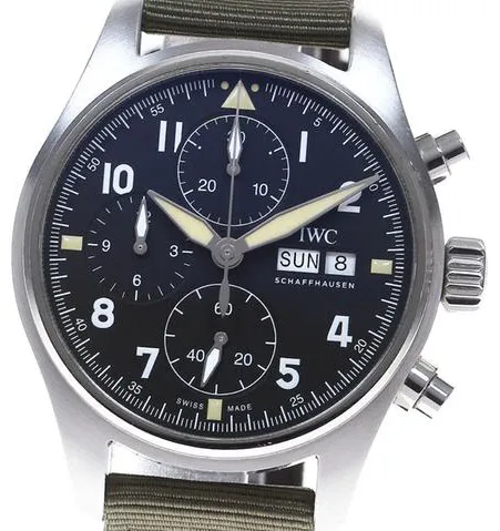 IWC Pilot IW387901 41mm Stainless steel Black