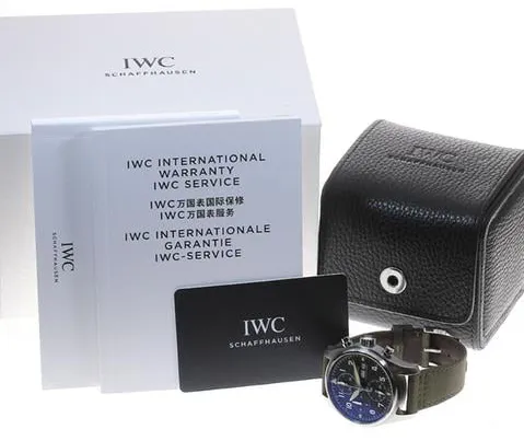 IWC Pilot IW387901 41mm Stainless steel Black 1