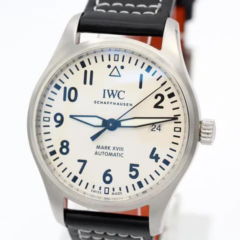 IWC Pilot Mark IW327012 40mm Stainless steel White