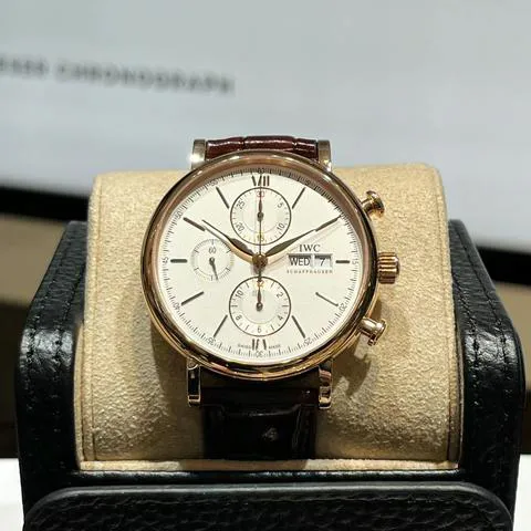 IWC Portofino IW391020 42mm Rose gold Silver 1