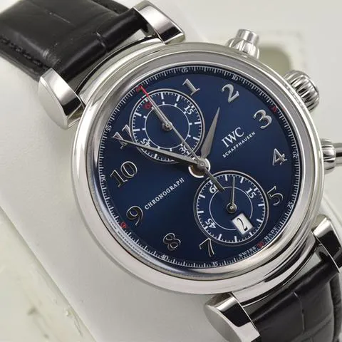 IWC Da Vinci IW393402 42mm Stainless steel Blue 6