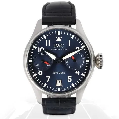 IWC Big Pilot IW5010-08 46mm Stainless steel Blue